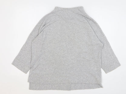 Womens UK Size S French Connection Grey Pullover Sweatshirt