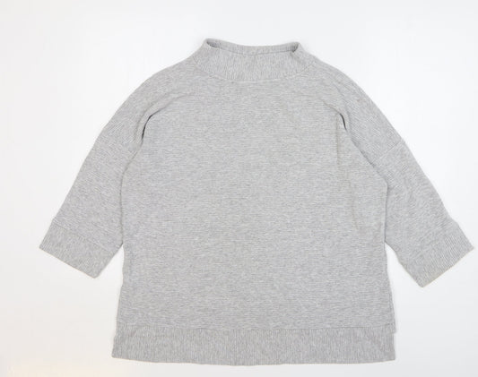 Womens UK Size S French Connection Grey Pullover Sweatshirt