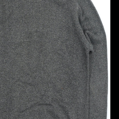 NEXT Mens Grey Collared Acrylic Pullover Jumper Size M