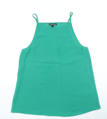 Womens UK Size S Warehouse Green Camisole Tank