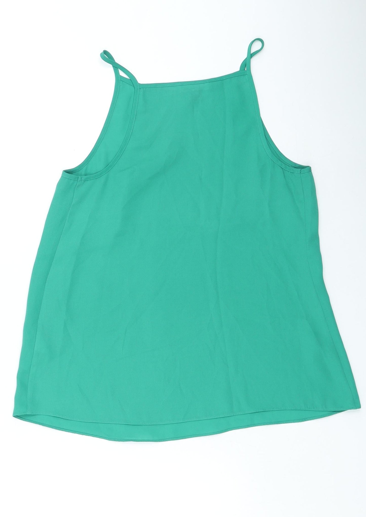 Womens UK Size S Warehouse Green Camisole Tank