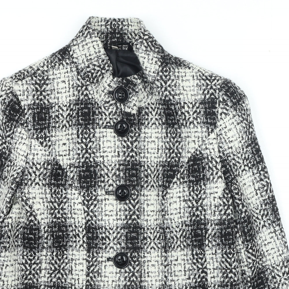 Womens UK Size 10 Preworn Black Jacket