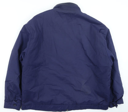 Mens UK Size L Casual Appeal Blue Jacket