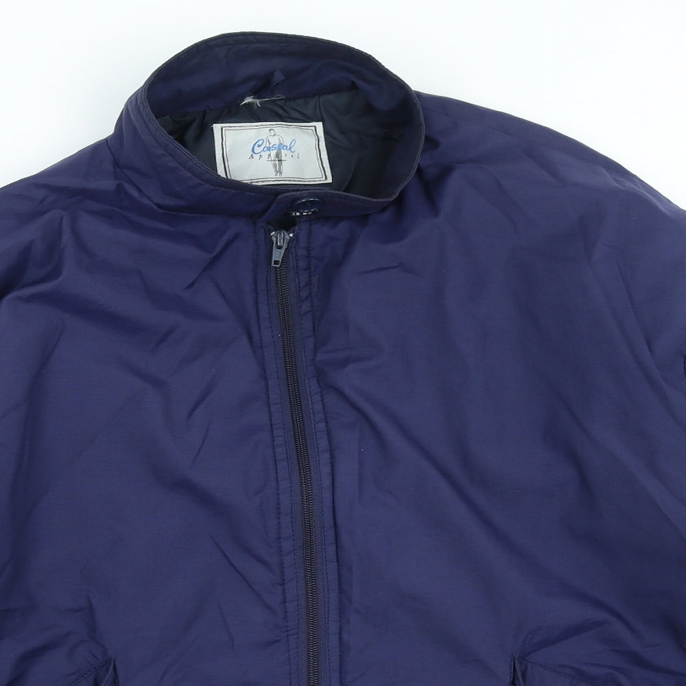 Mens UK Size L Casual Appeal Blue Jacket