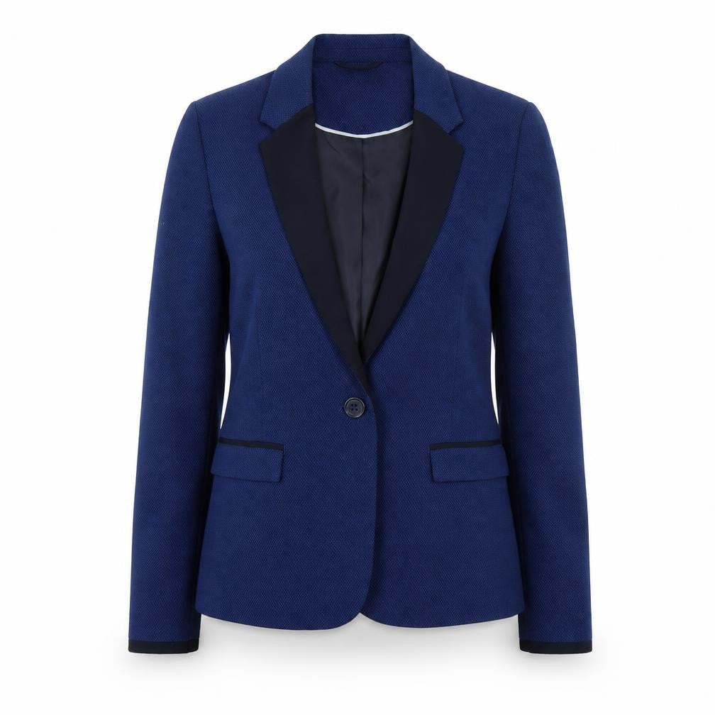 Womens UK Size 10 NEXT Regular Blue Suit Jacket