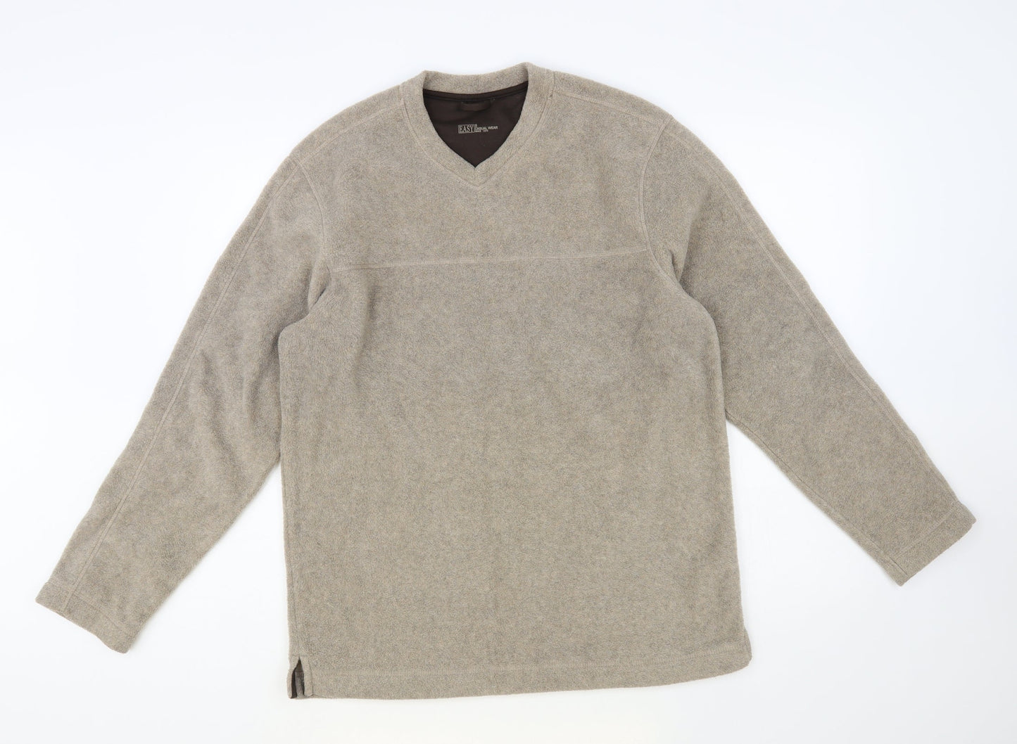Mens UK Size S Matalan Beige Pullover Sweatshirt