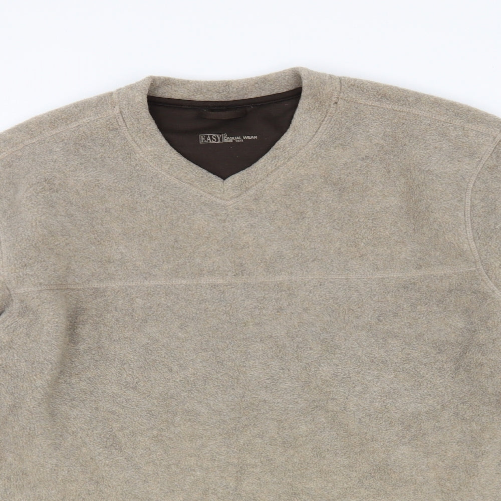 Mens UK Size S Matalan Beige Pullover Sweatshirt