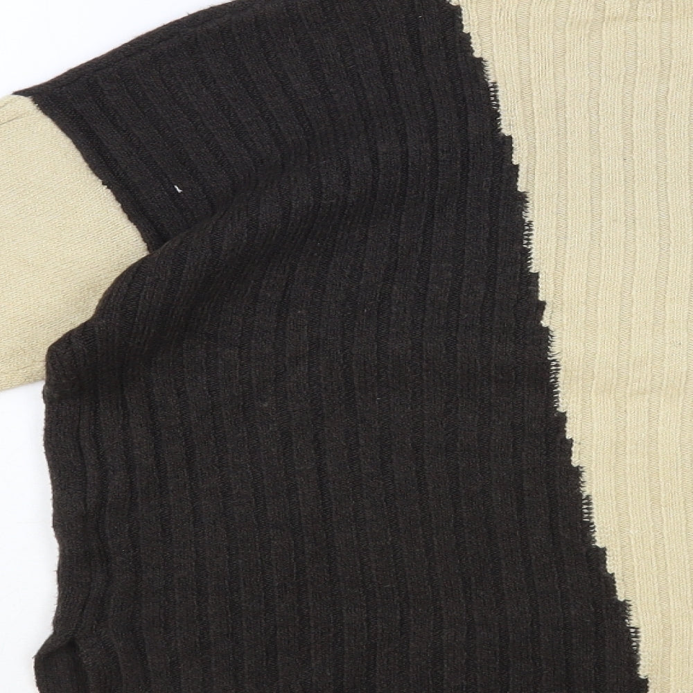 Womens UK Size XS NEXT Beige Pullover Jumper