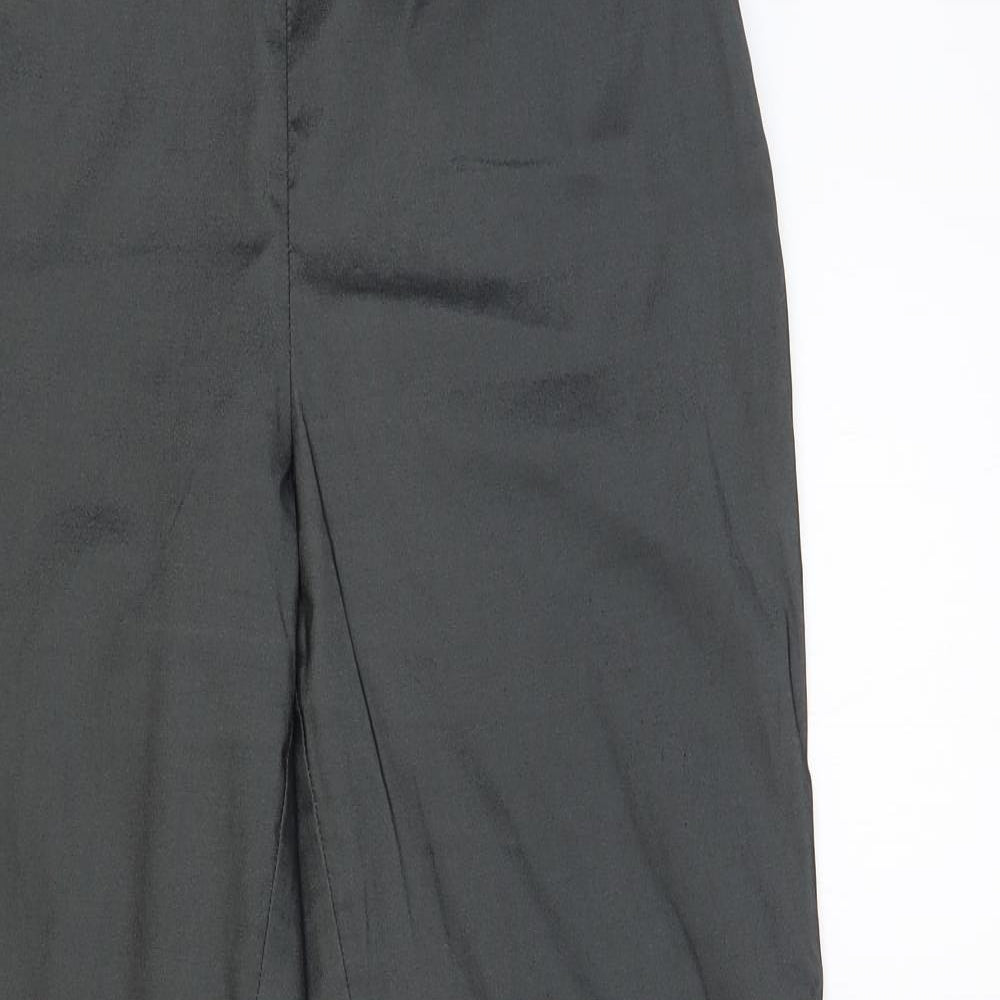 Mexx Womens Grey Nylon Trousers Size 16 L31 in Regular Zip