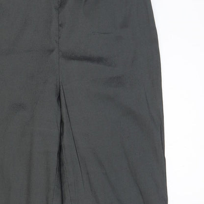 Mexx Womens Grey Nylon Trousers Size 16 L31 in Regular Zip