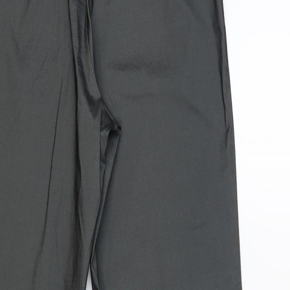 Mexx Womens Grey Nylon Trousers Size 16 L31 in Regular Zip