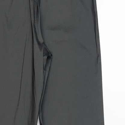 Mexx Womens Grey Nylon Trousers Size 16 L31 in Regular Zip