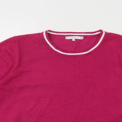 Womens UK Size L Lakeland Pink Pullover Jumper