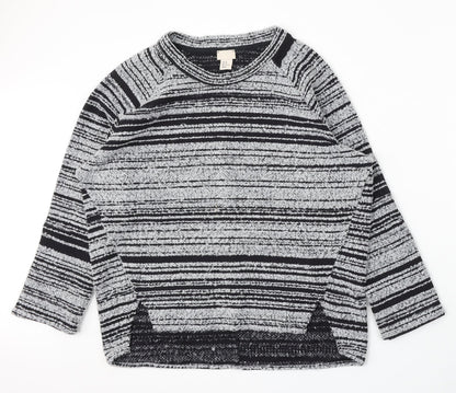 Womens UK Size 12 H&M Multicoloured Pullover Jumper