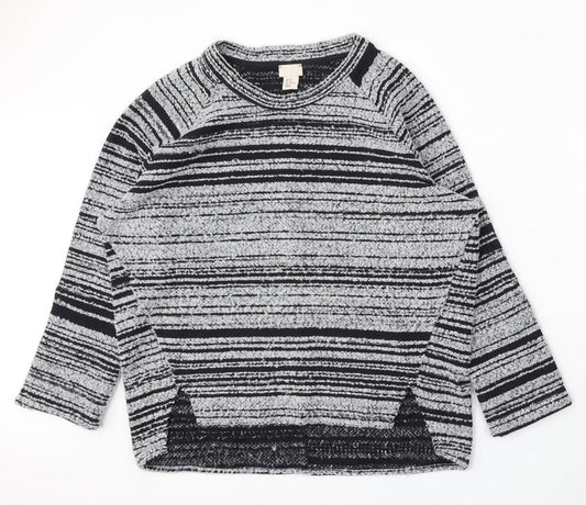 Womens UK Size 12 H&M Multicoloured Pullover Jumper