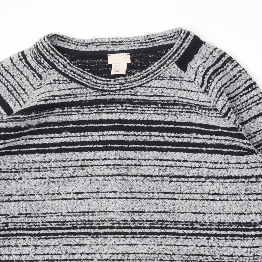 Womens UK Size 12 H&M Multicoloured Pullover Jumper