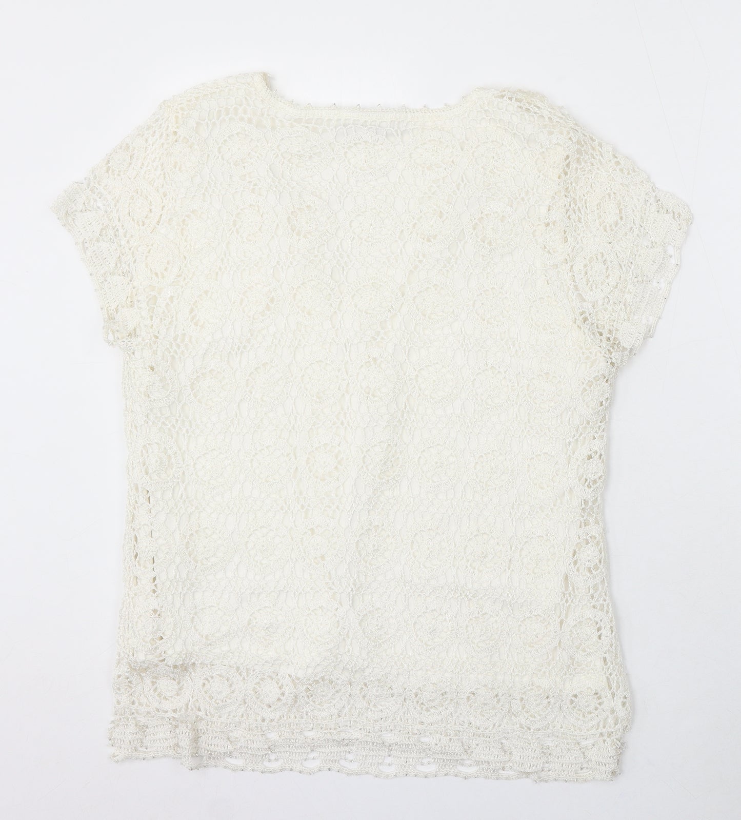 Womens UK Size XL Wallis Ivory Pullover Jumper
