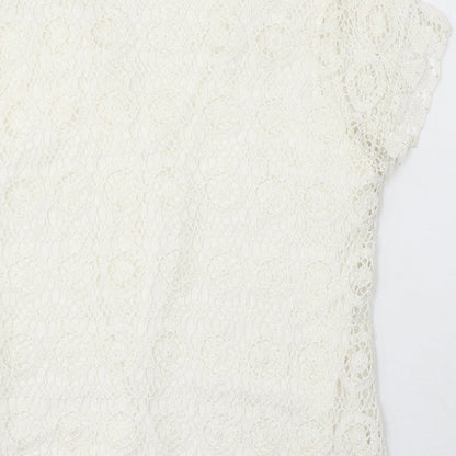 Womens UK Size XL Wallis Ivory Pullover Jumper