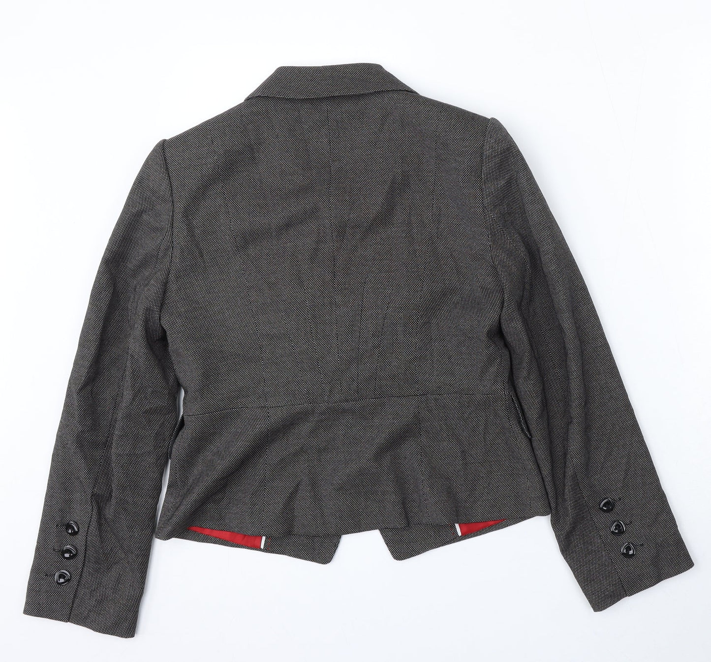 Marks and Spencer Womens Grey Polyester Jacket Suit Size S