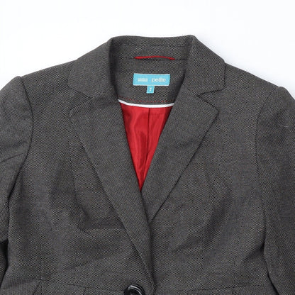 Marks and Spencer Womens Grey Polyester Jacket Suit Size S
