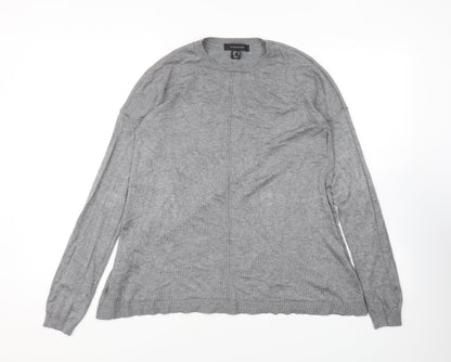 Womens UK Size 10 Atmosphere Grey Pullover Jumper