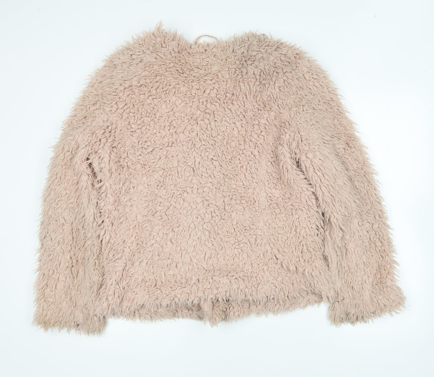 Peacocks Womens Pink Jacket Size 14 Zip