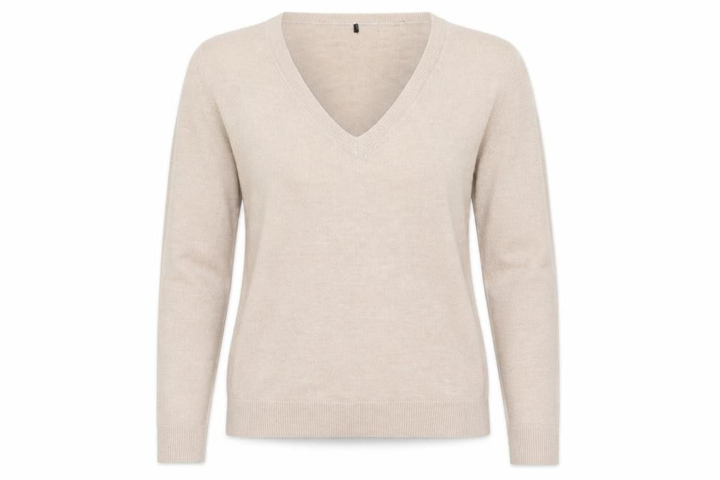 Womens UK Size 6 Atmosphere Beige Pullover Jumper