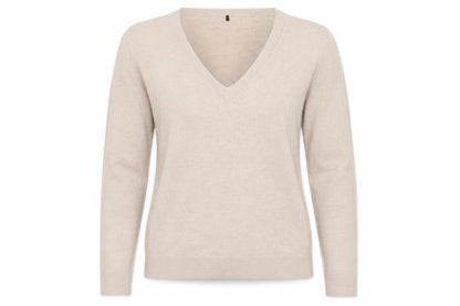 Womens UK Size 6 Atmosphere Beige Pullover Jumper