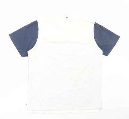Mens UK Size L ellesse Multicoloured  T-Shirt