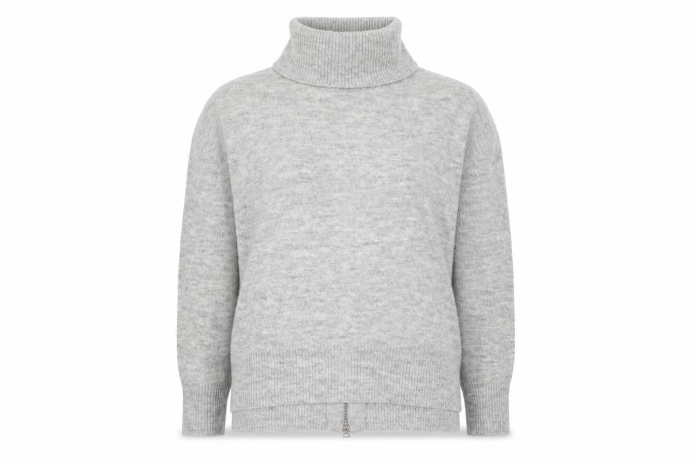 Womens UK Size 10 Topshop Grey Pullover Jumper
