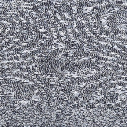 Divided by H&M Mens Blue Round Neck Acrylic Pullover Jumper Size M