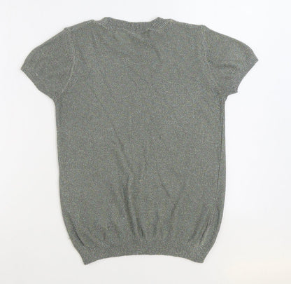 Womens UK Size S Zara Multicoloured Pullover Jumper