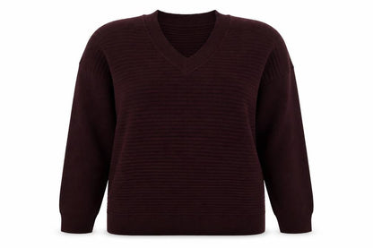 Womens UK Size 14 F&F Purple Pullover Jumper