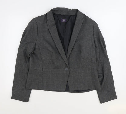 Womens UK Size 14 Marks and Spencer Grey Jacket