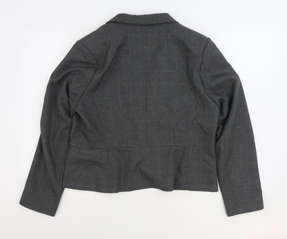 Womens UK Size 14 Marks and Spencer Grey Jacket