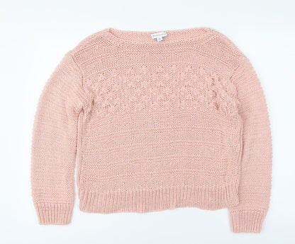 Womens UK Size 12 Warehouse Pink Pullover Jumper