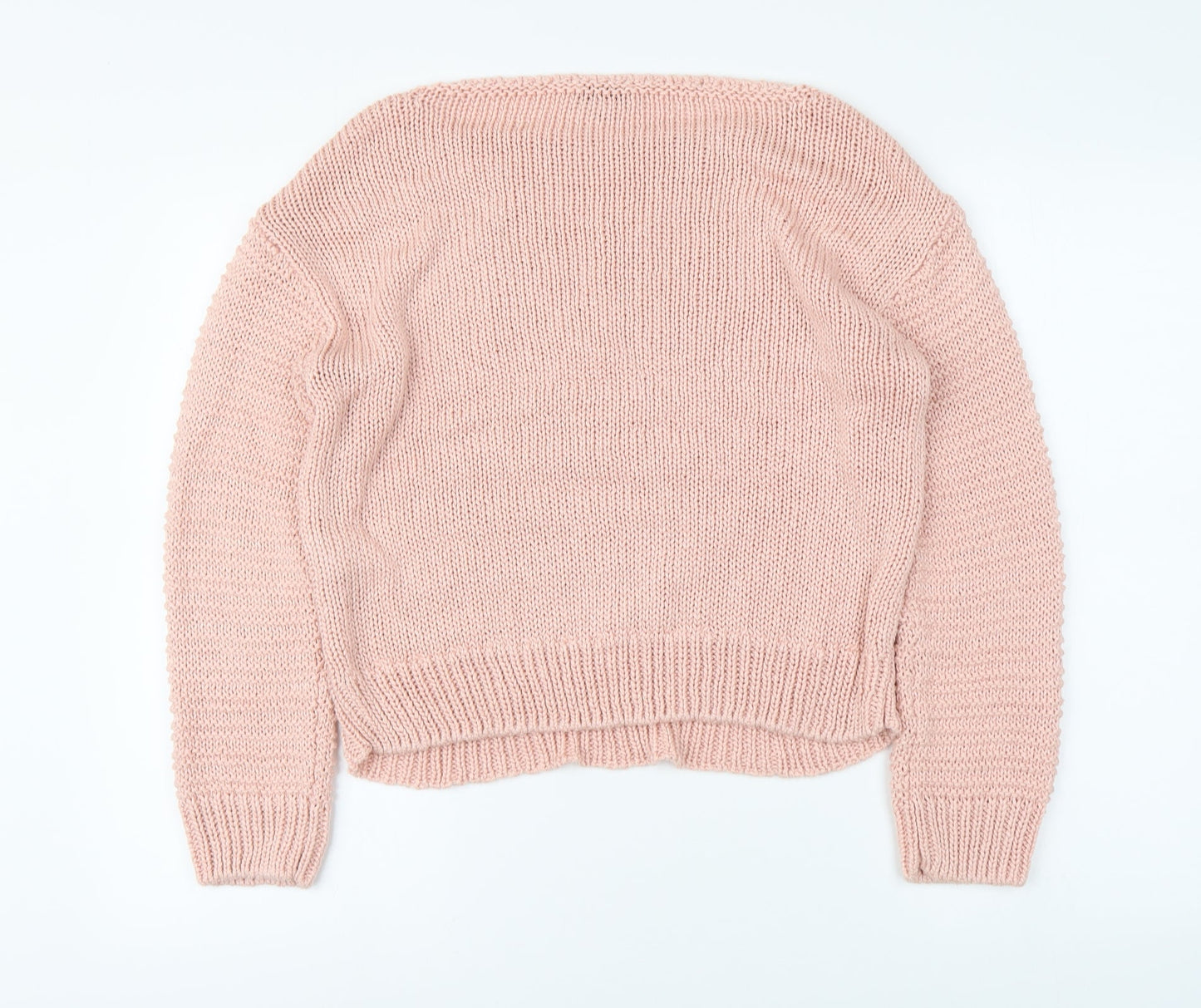 Womens UK Size 12 Warehouse Pink Pullover Jumper