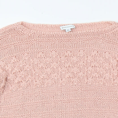 Womens UK Size 12 Warehouse Pink Pullover Jumper