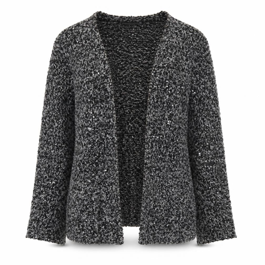 Womens UK Size 6 Atmosphere Grey Cardigan Jumper
