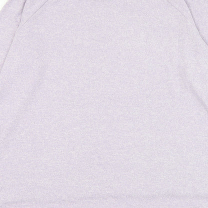 Primark Womens Purple Round Neck Polyester Pullover Jumper Size 12