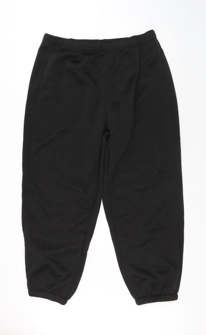 SheIn Womens Black Polyester Jogger Trousers Size XL L27 in Regular