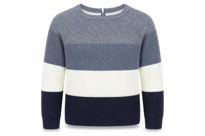 Mens UK Size S Papaya Multicoloured Pullover Jumper