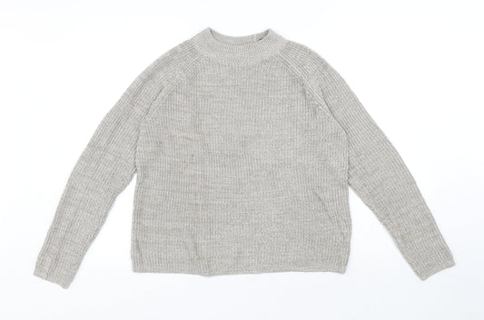 Womens UK Size S H&M Beige Pullover Jumper