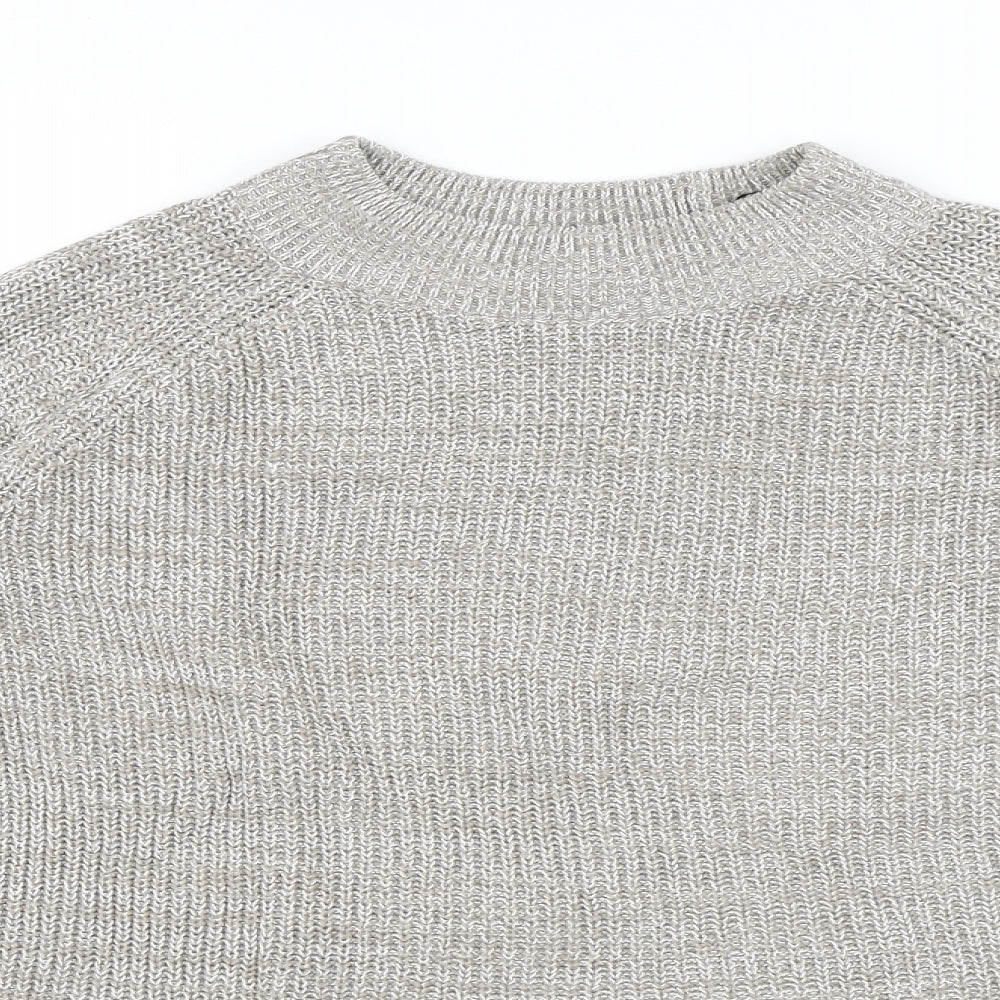 Womens UK Size S H&M Beige Pullover Jumper