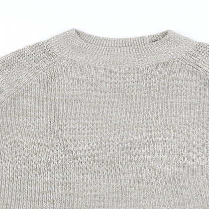 Womens UK Size S H&M Beige Pullover Jumper