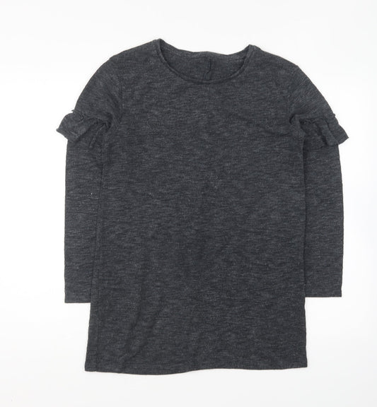Womens UK Size 10 Matalan Grey Pullover Jumper