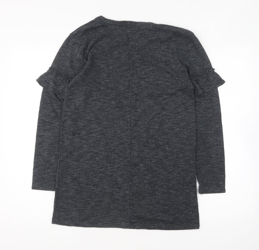 Womens UK Size 10 Matalan Grey Pullover Jumper