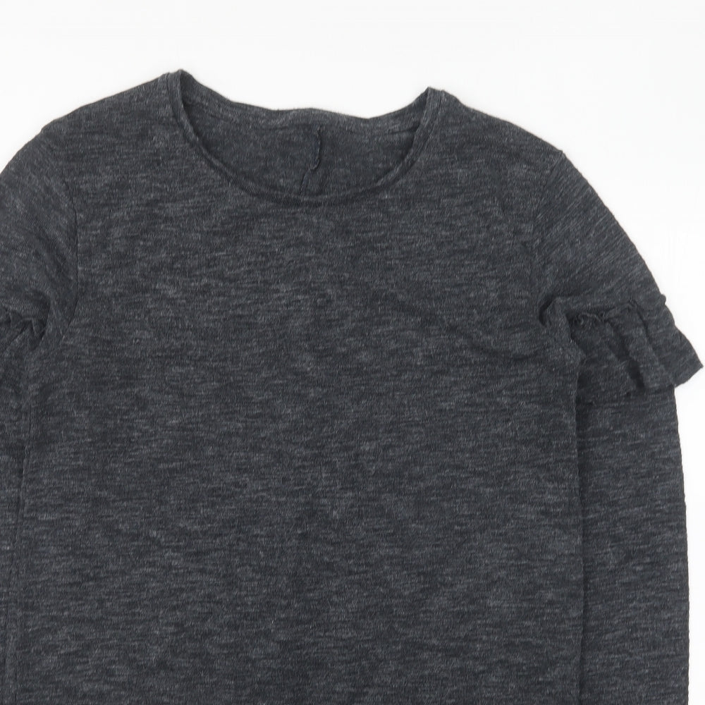 Womens UK Size 10 Matalan Grey Pullover Jumper