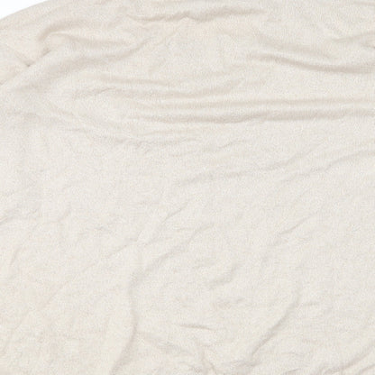 Atmopshere Womens Beige Round Neck Viscose Pullover Jumper Size 18