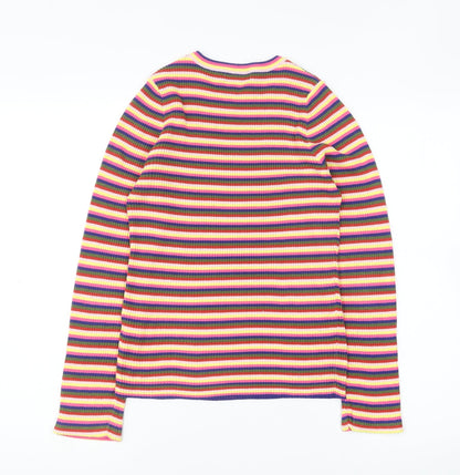 Womens UK Size 12 New Look Multicoloured Pullover Jumper